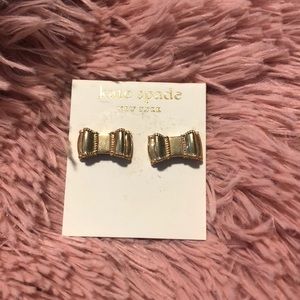 Kate Spade Gold Bow Earrings